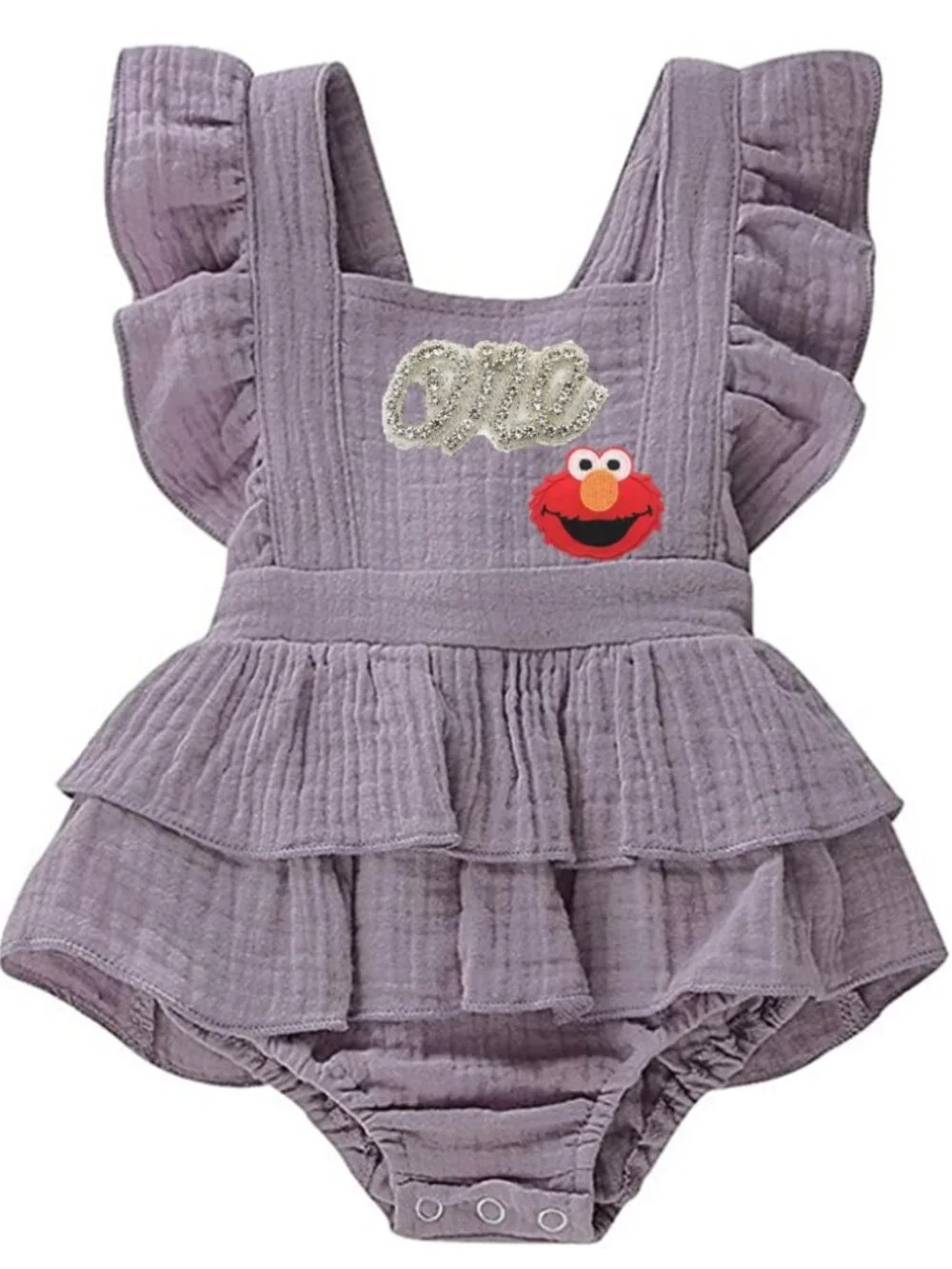 Elmo Dress Elmo Romper Smash Cake Sesame Street Birthday Outfit Elmo Clothes